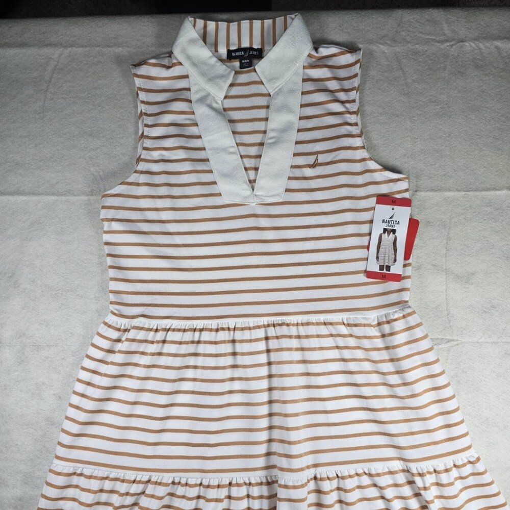 NEW Nautica Jeans Sports Dress - Size Medium - Picture 4 of 8